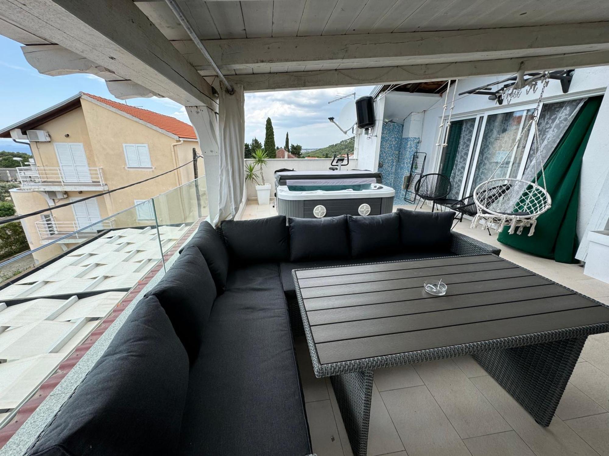 Penhaus Apartman Angelus Drage Pakoštane Esterno foto
