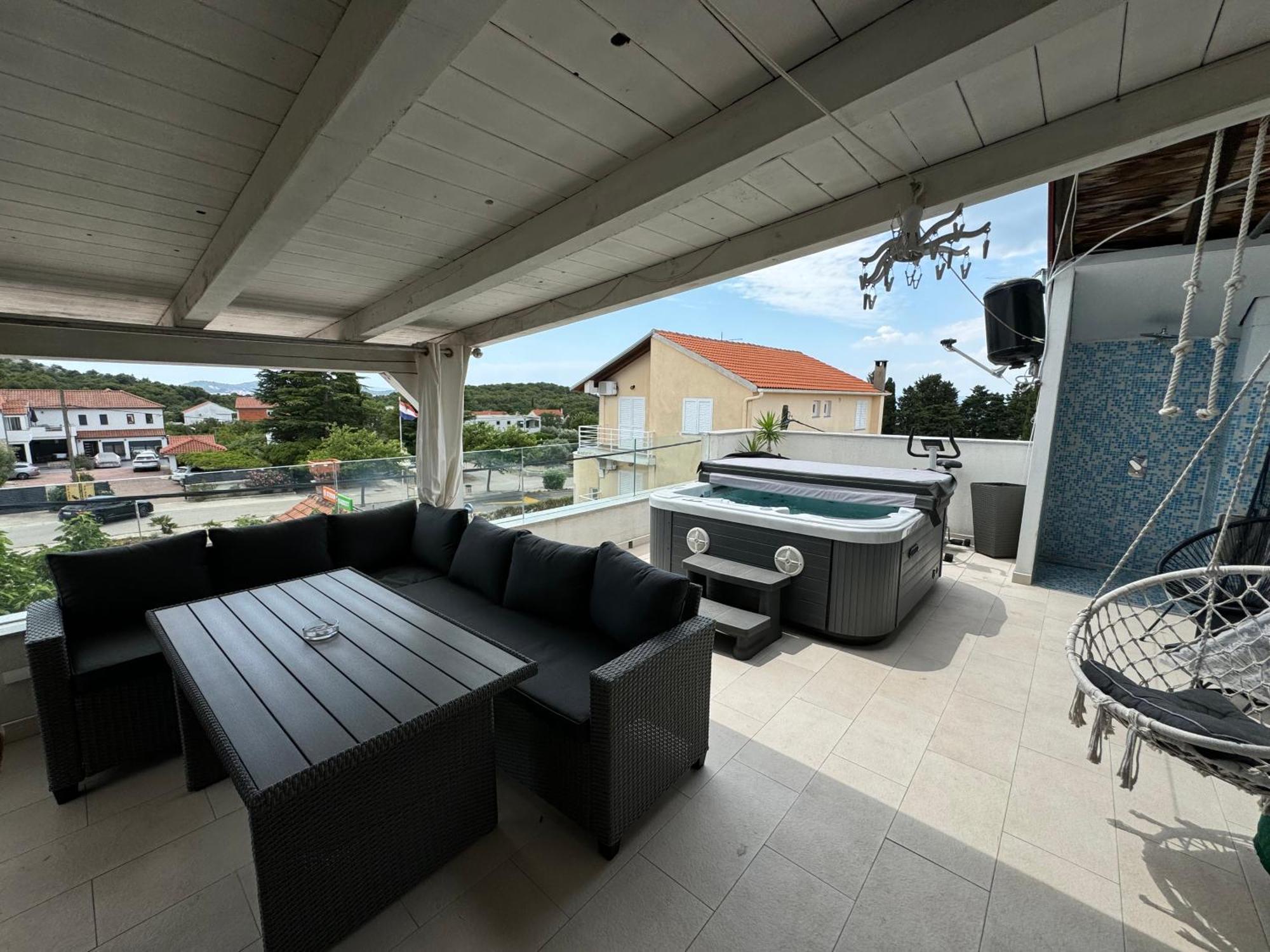 Penhaus Apartman Angelus Drage Pakoštane Esterno foto